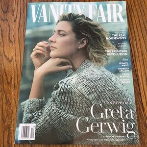 Vanity Fair Magazine - December 2023 January 2024 - Greta Gerwig NO LABEL barbie